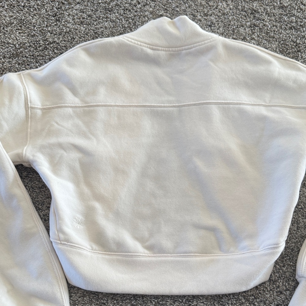 Athleta Cream Women's Shrug - Picture 4 of 5